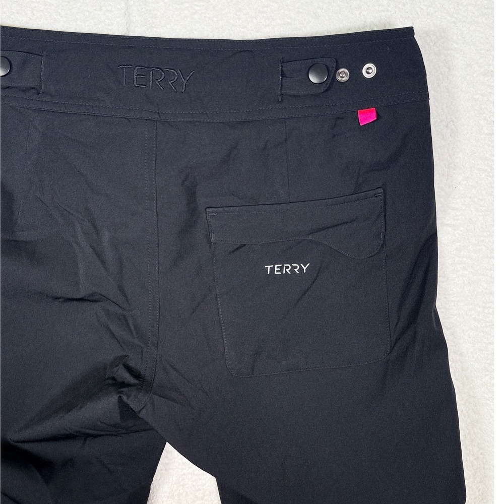 Terry Precision Womens Black Cycling Knickers Bike Shorts Capris Nylon Spandex - Picture 6 of 12